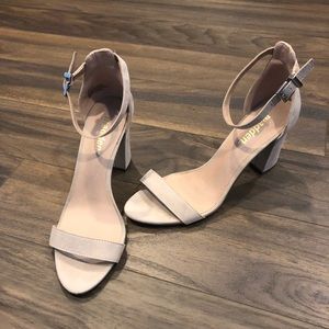 Madden Nude Block Heels